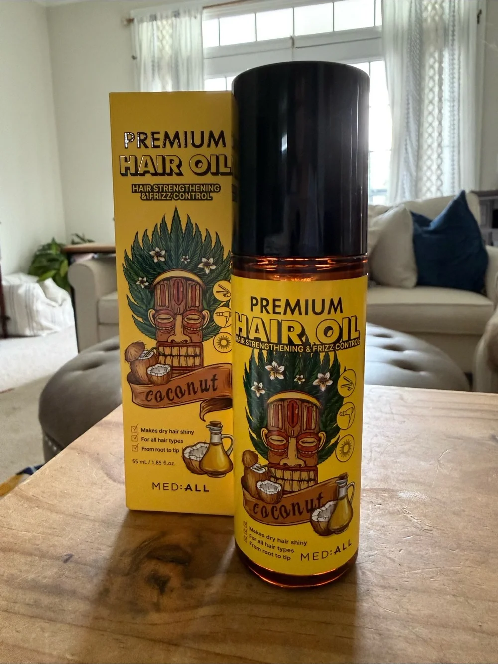 Med ALL Premium Coconut Hair Oil -